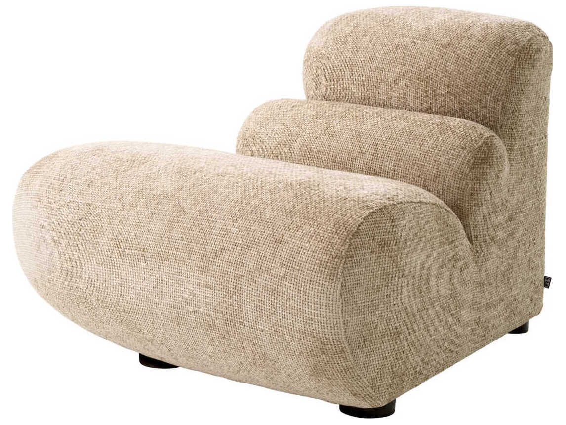 Eichholtz Lindau Lyssa Sand Black Feet Beige Upholstered Modular