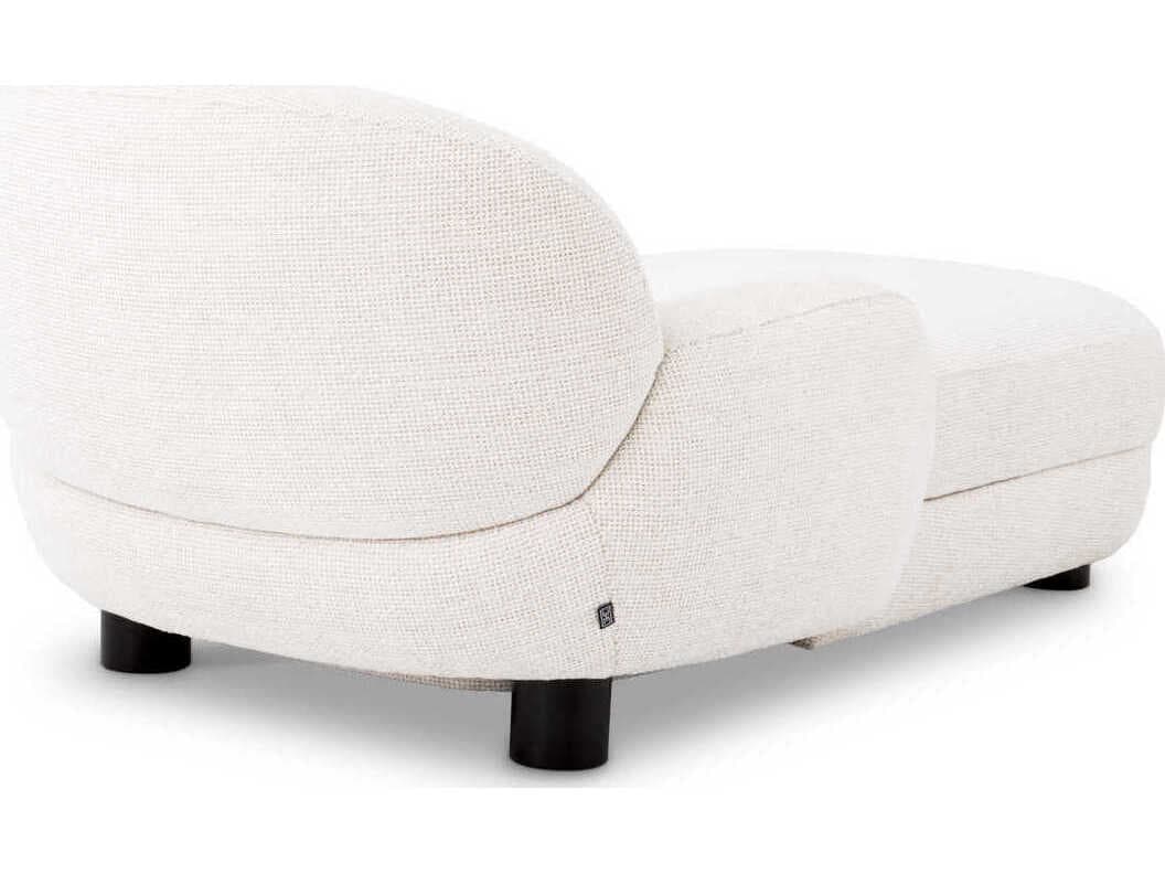 Eichholtz Chaise White Upholstered