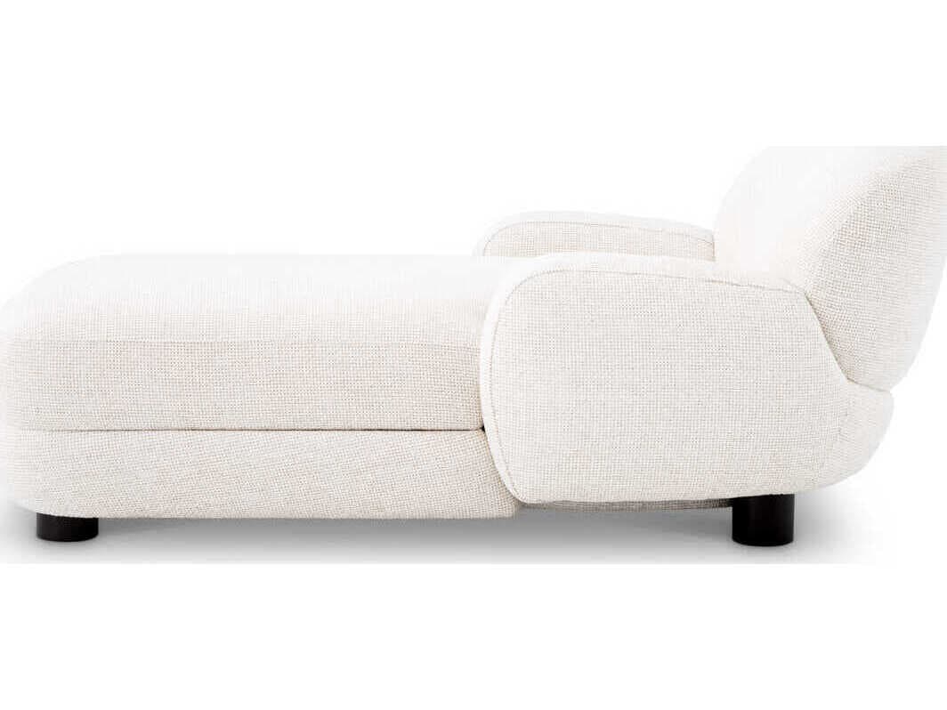 Eichholtz Chaise White Upholstered