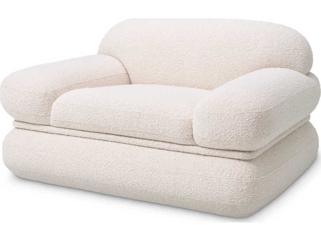 Eichholtz Menard Cream Chair and a Half