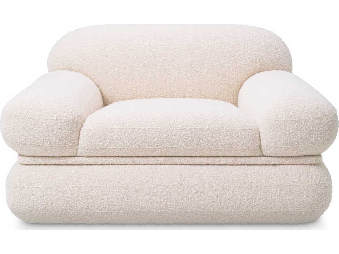 Eichholtz Menard Cream Chair and a Half