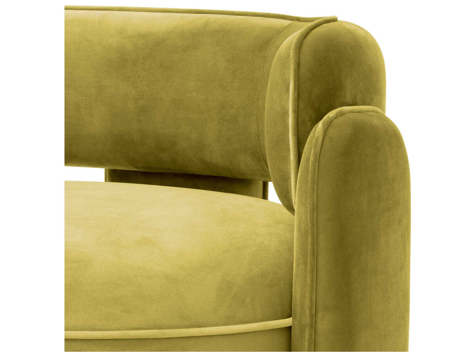 Eichholtz Chaplin Green Velvet Accent Chair