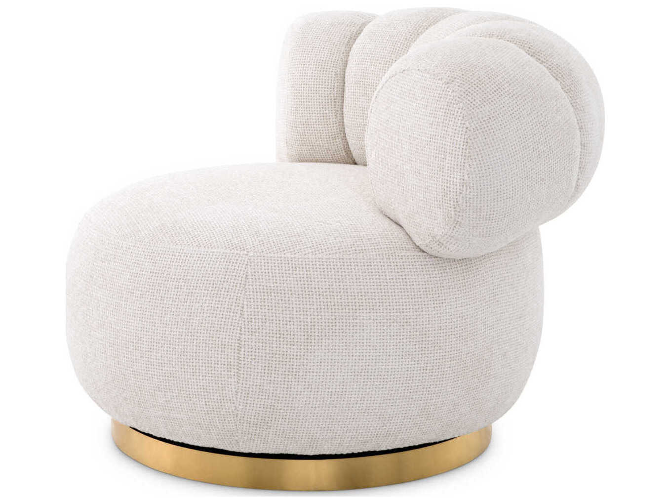Eichholtz Phedra Swivel White Accent Chair