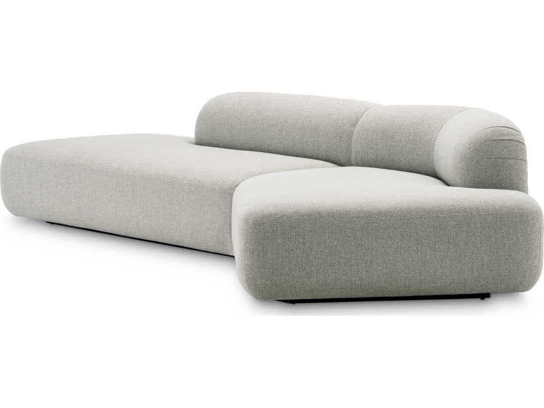 Eichholtz Taraval Reve Grey Black Base Upholstered Modular