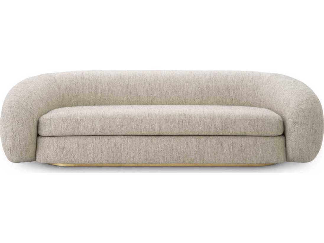 Eichholtz Cosenza Gray Upholstered Sofa