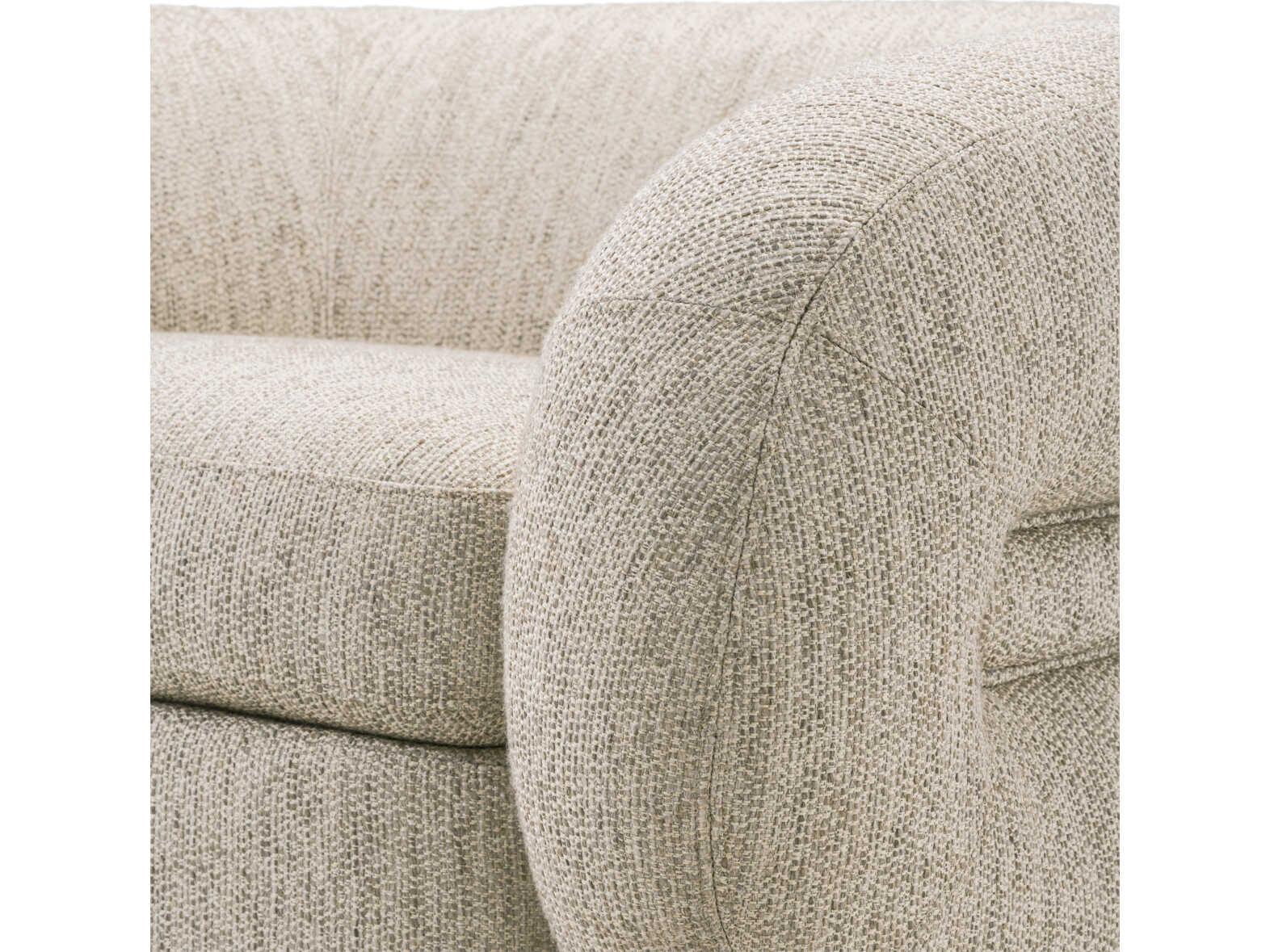 Eichholtz Cosenza Swivel Gray Accent Chair