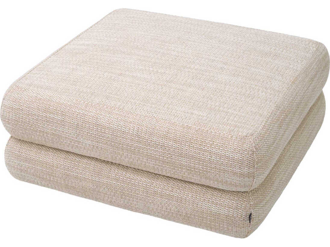 Eichholtz Malaga Skyward Sand Black Feet Beige Upholstered Modular