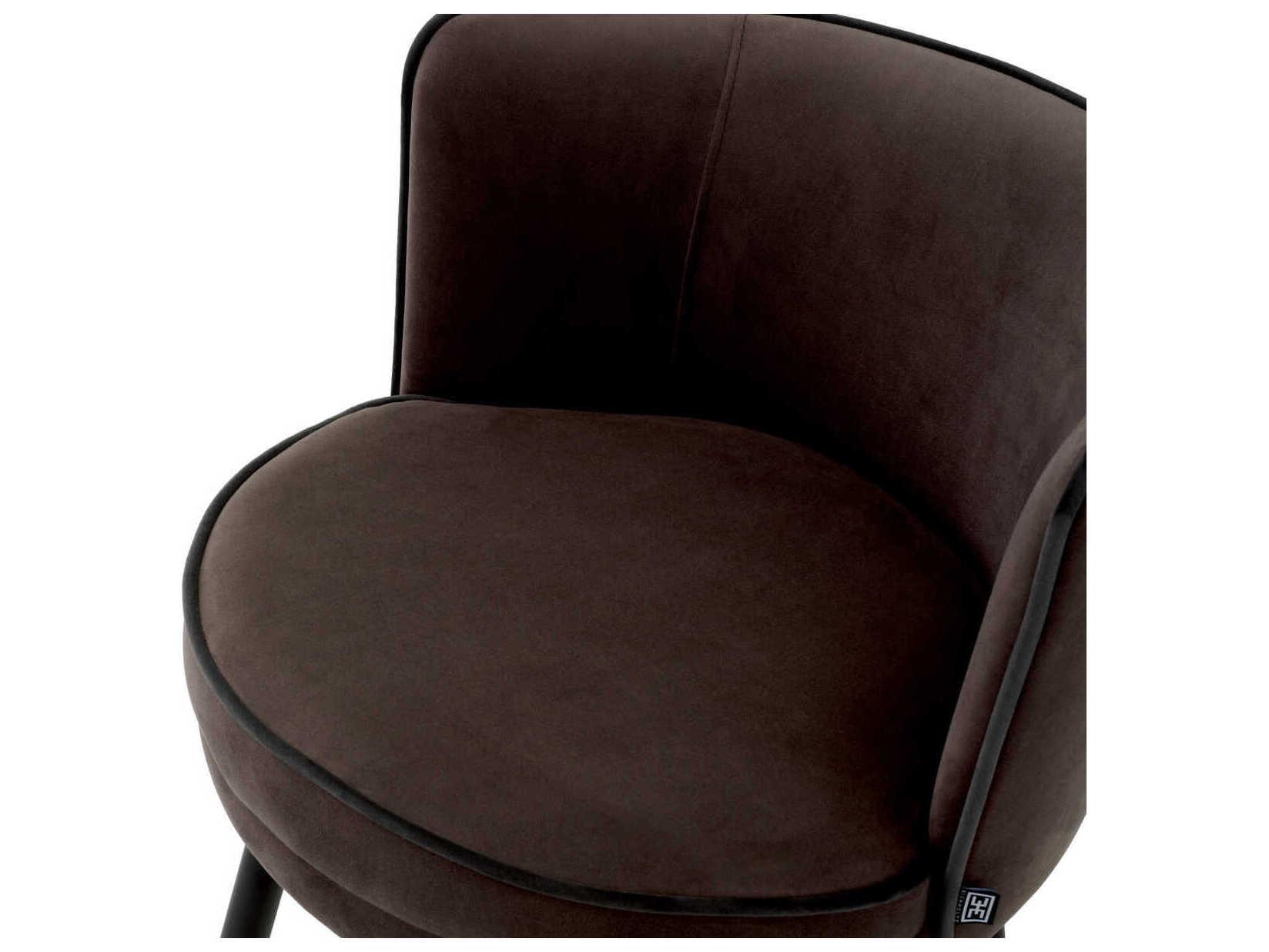 Eichholtz Grenada Upholstered Swivel Counter Stool