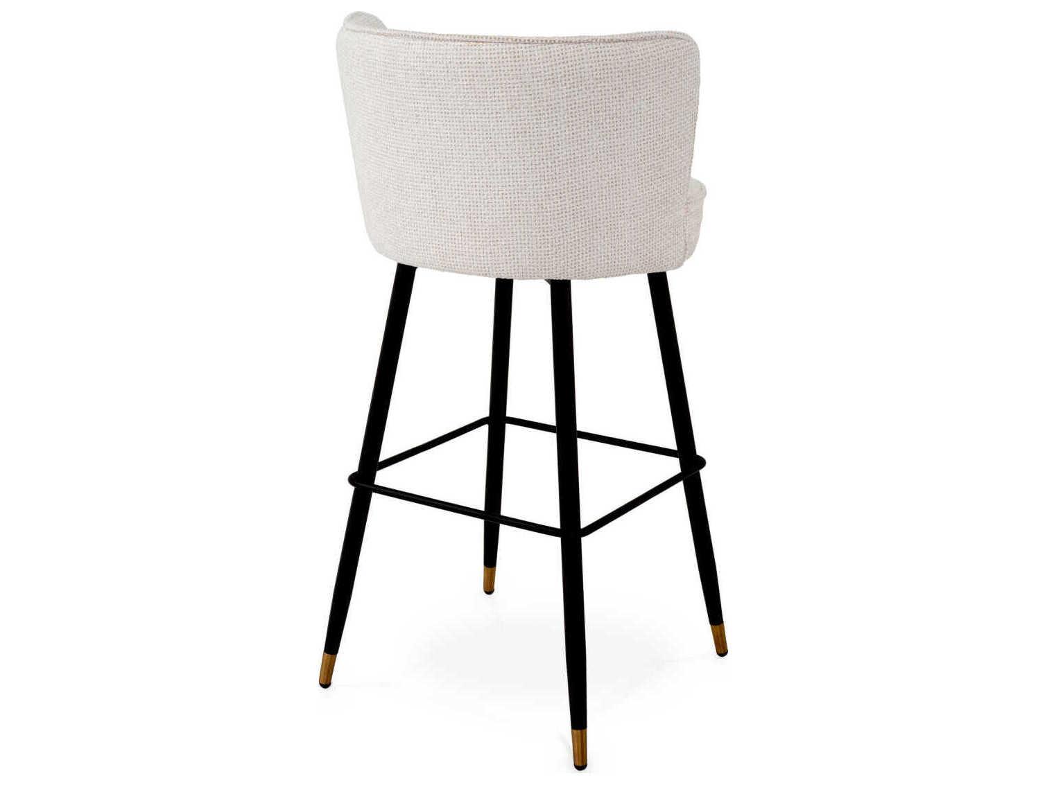 Eichholtz Grenada Upholstered Swivel Bar Stool
