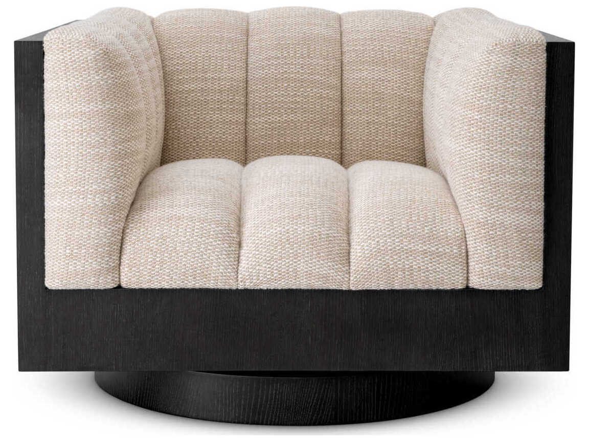 Eichholtz Davide Swivel Beige Accent Chair