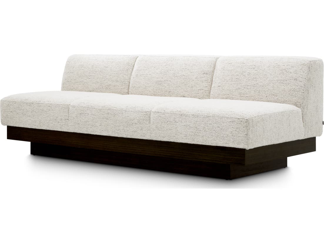 Eichholtz White Upholstered Sofa
