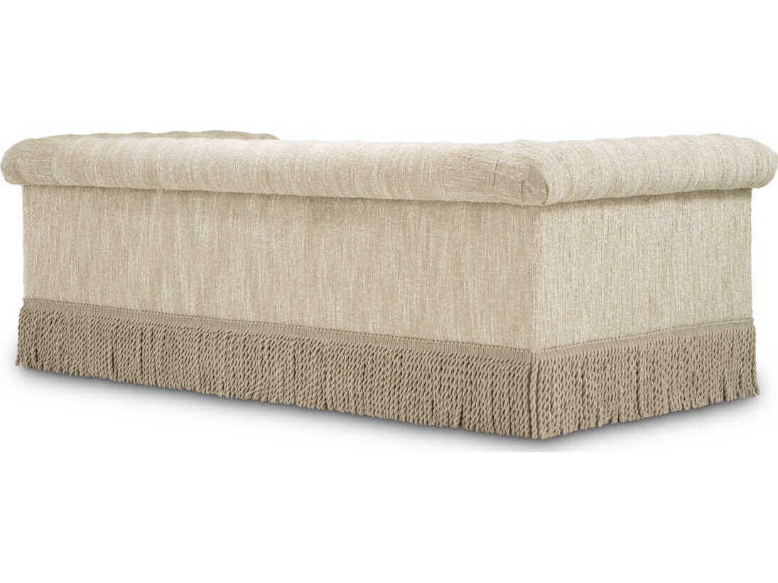 Eichholtz Dorantes Boucle Sonata Cream Upholstered Sofa