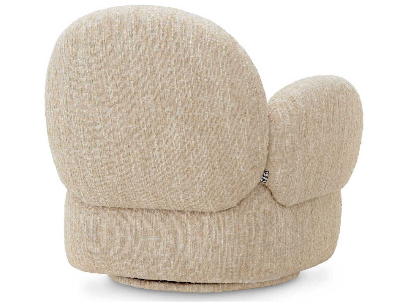 Eichholtz Madrone Swivel Cream Accent Chair