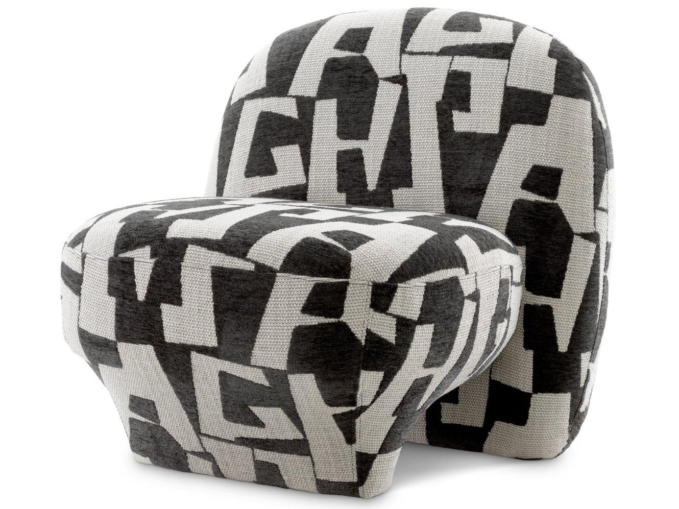 Eichholtz Lugo Black Accent Chair