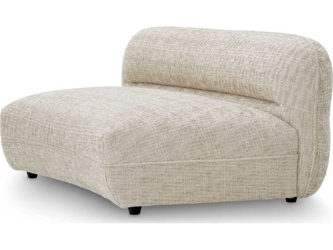 Eichholtz Grand Creststone Beige Black Feet Upholstered Modular