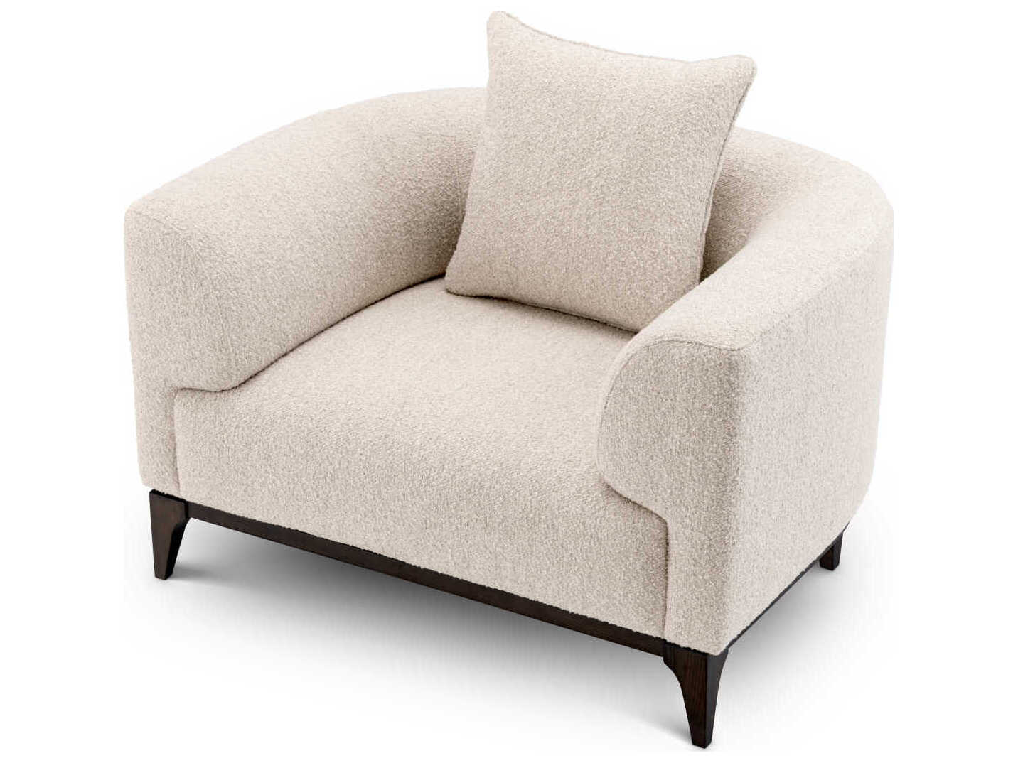 Eichholtz Brannan White Chair and a Half