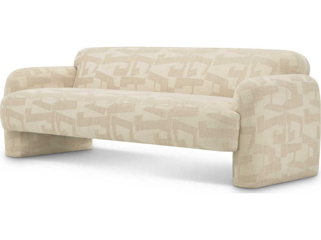 Eichholtz Hernandez Brooklyn Sand Beige Upholstered Sofa