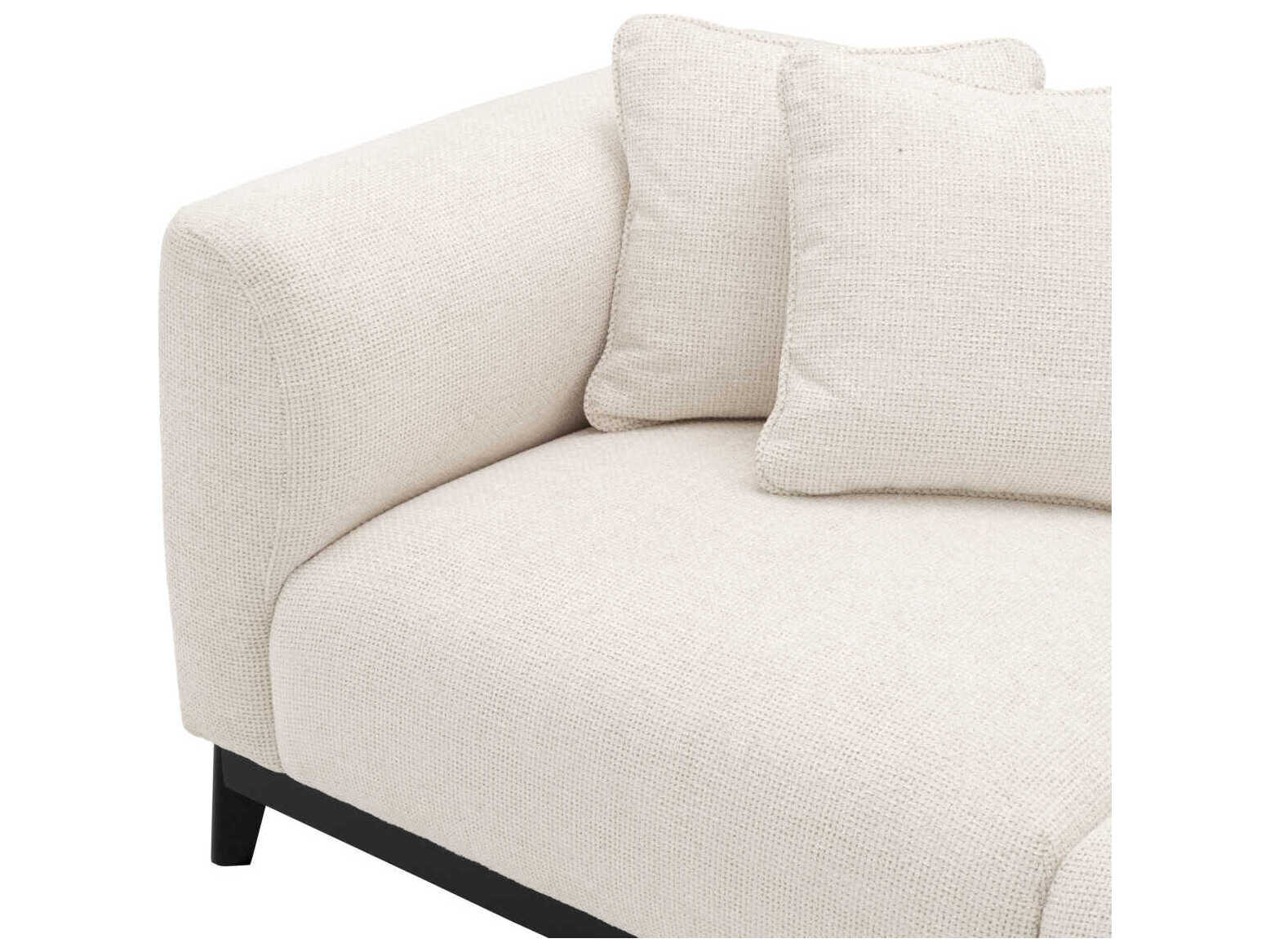 Eichholtz Corso White Upholstered Sofa