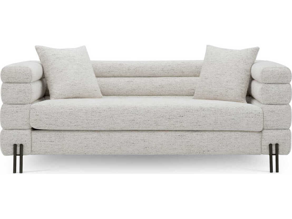 Eichholtz York White Upholstered Sofa
