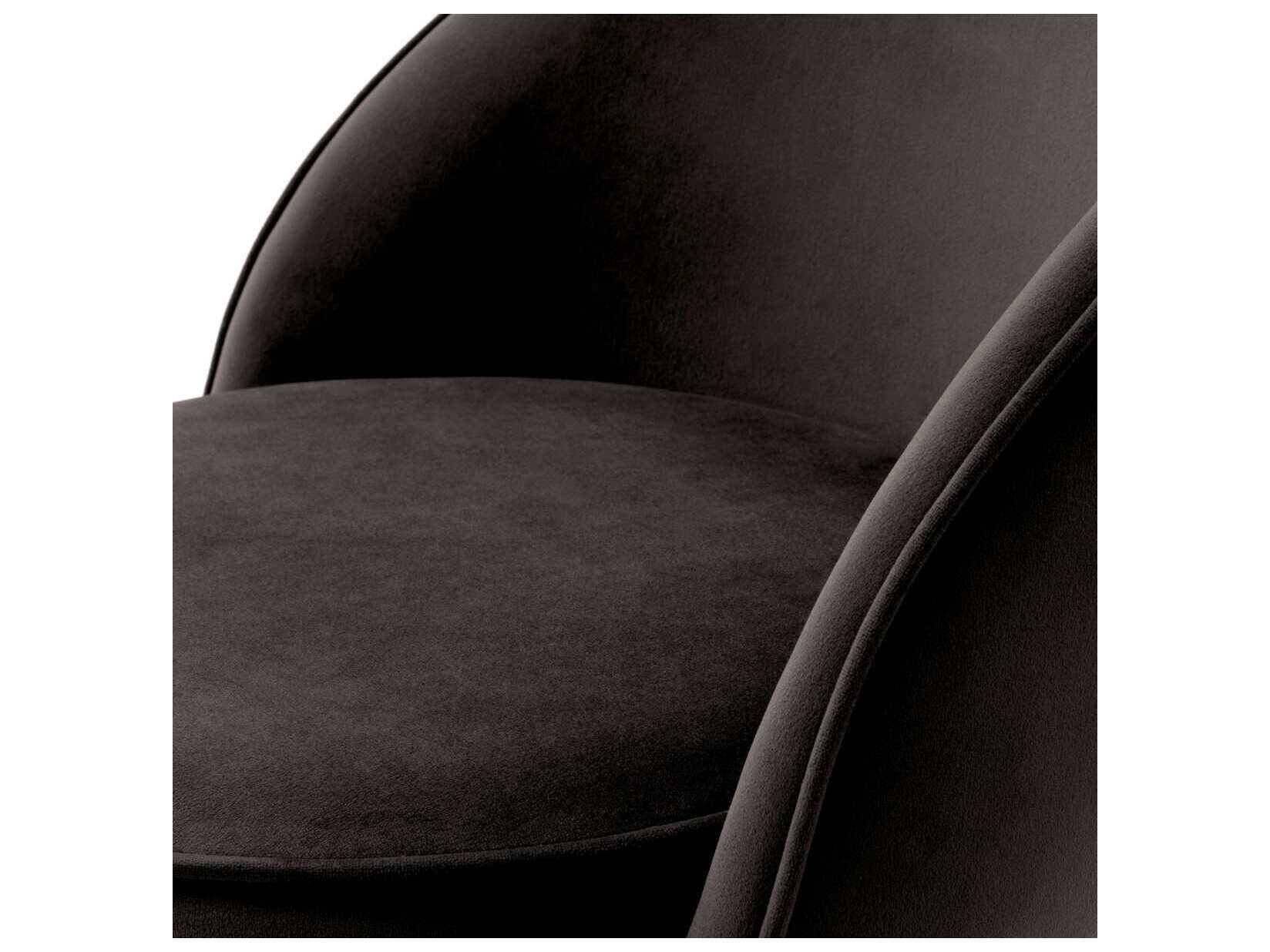 Eichholtz Dorland Velvet Upholstered Swivel Counter Stool