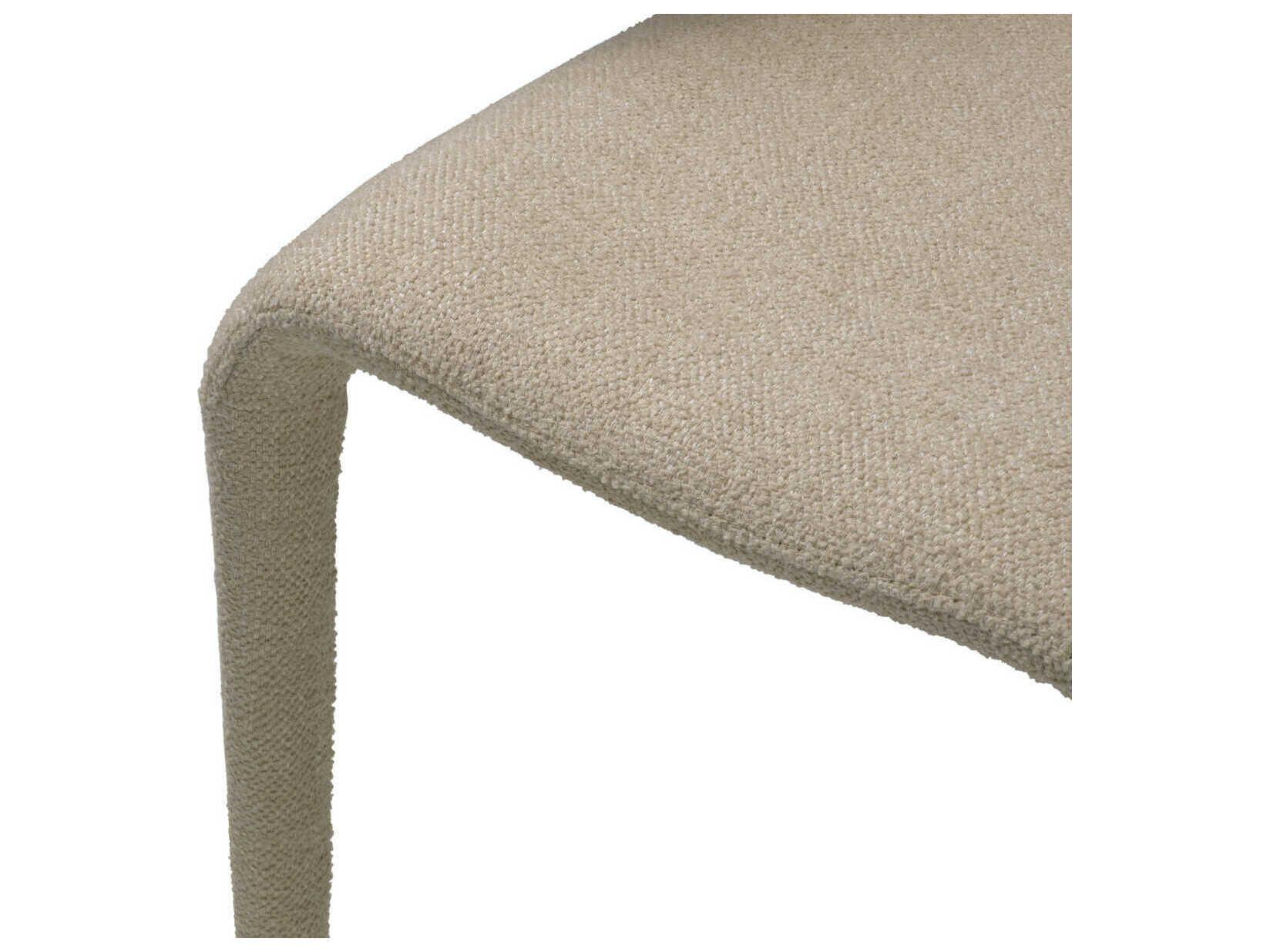 Eichholtz Josephine Beige Upholstered Armless Dining Chair