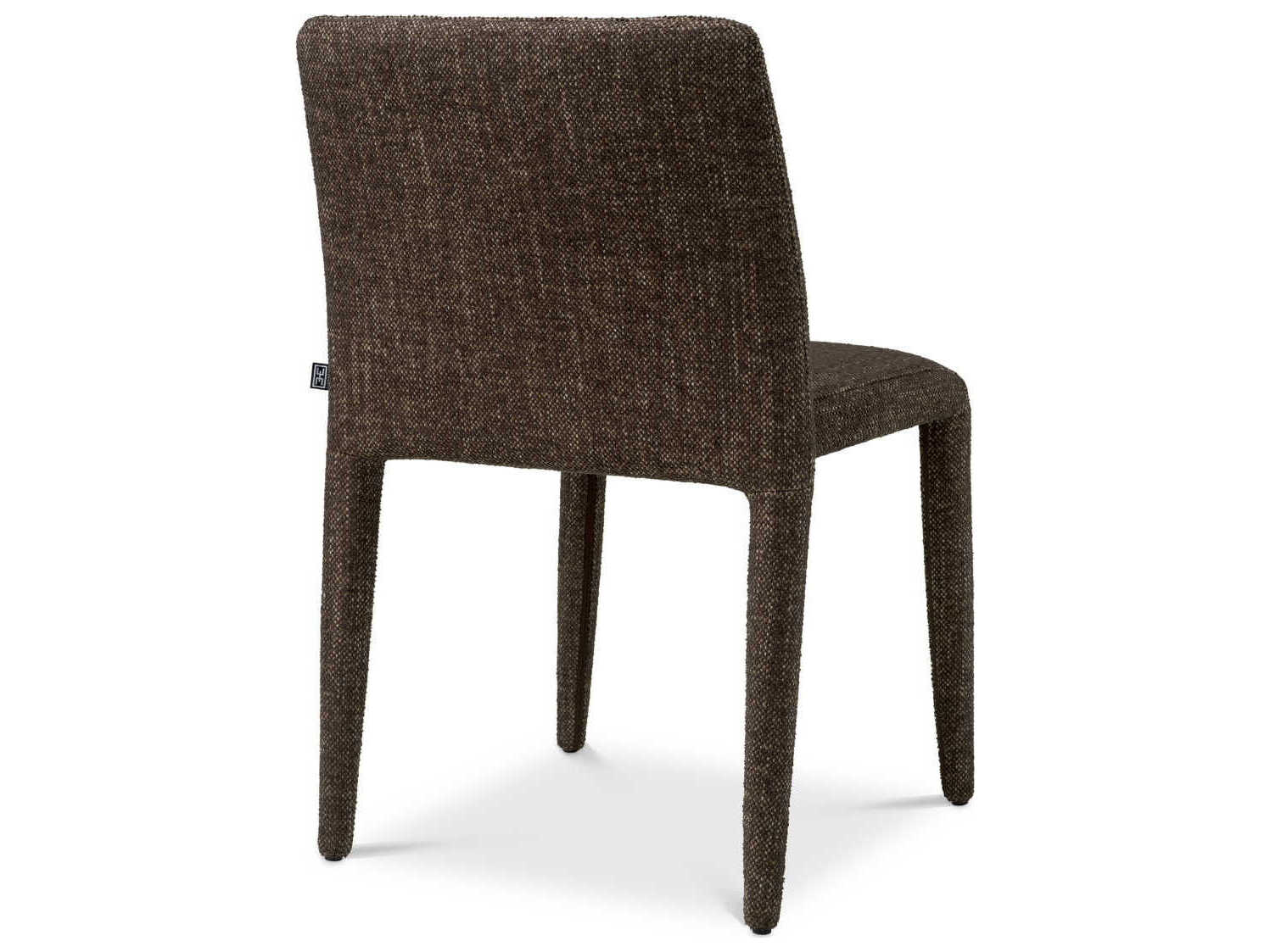 Eichholtz Leiza Brown Upholstered Armless Dining Chair Set of 2