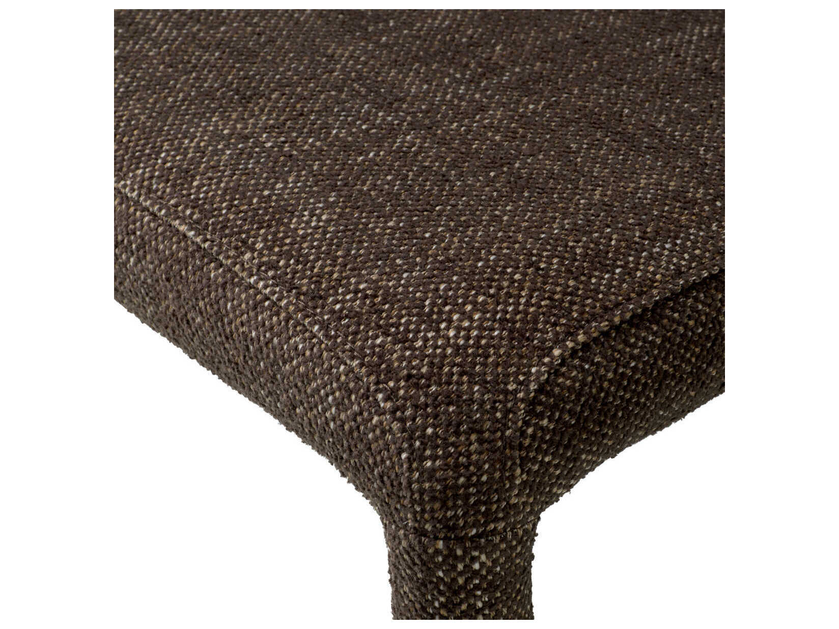 Eichholtz Leiza Brown Upholstered Armless Dining Chair Set of 2