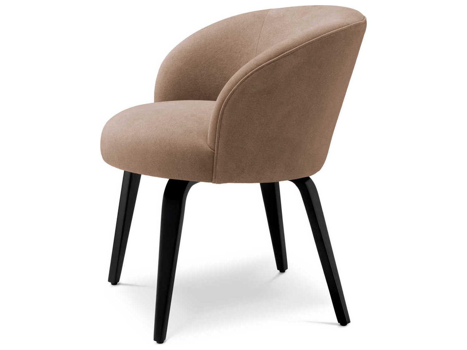 Eichholtz Vichy Beige Upholstered Arm Dining Chair