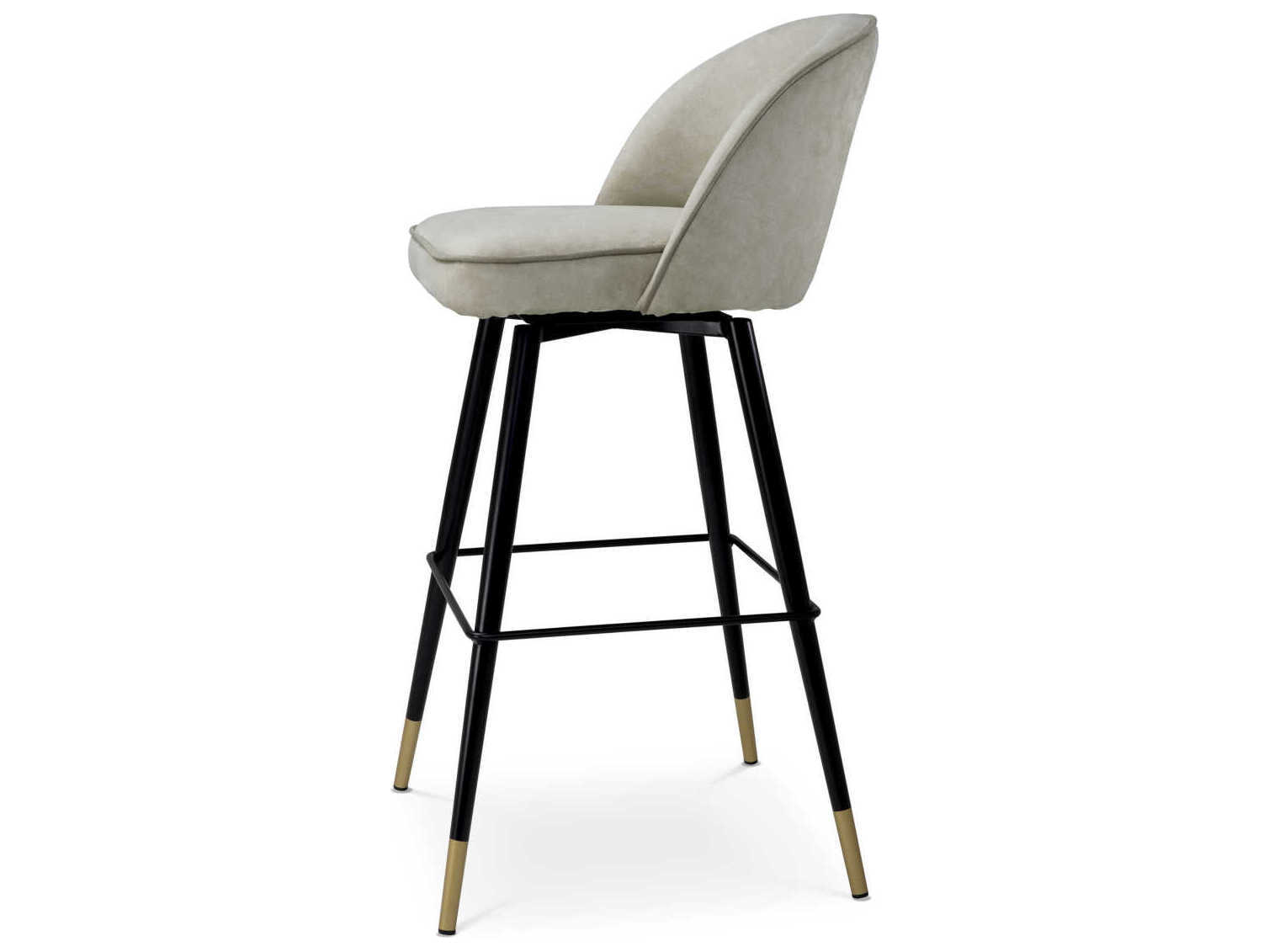 Eichholtz Cliff Upholstered Bar Stool Set of 2