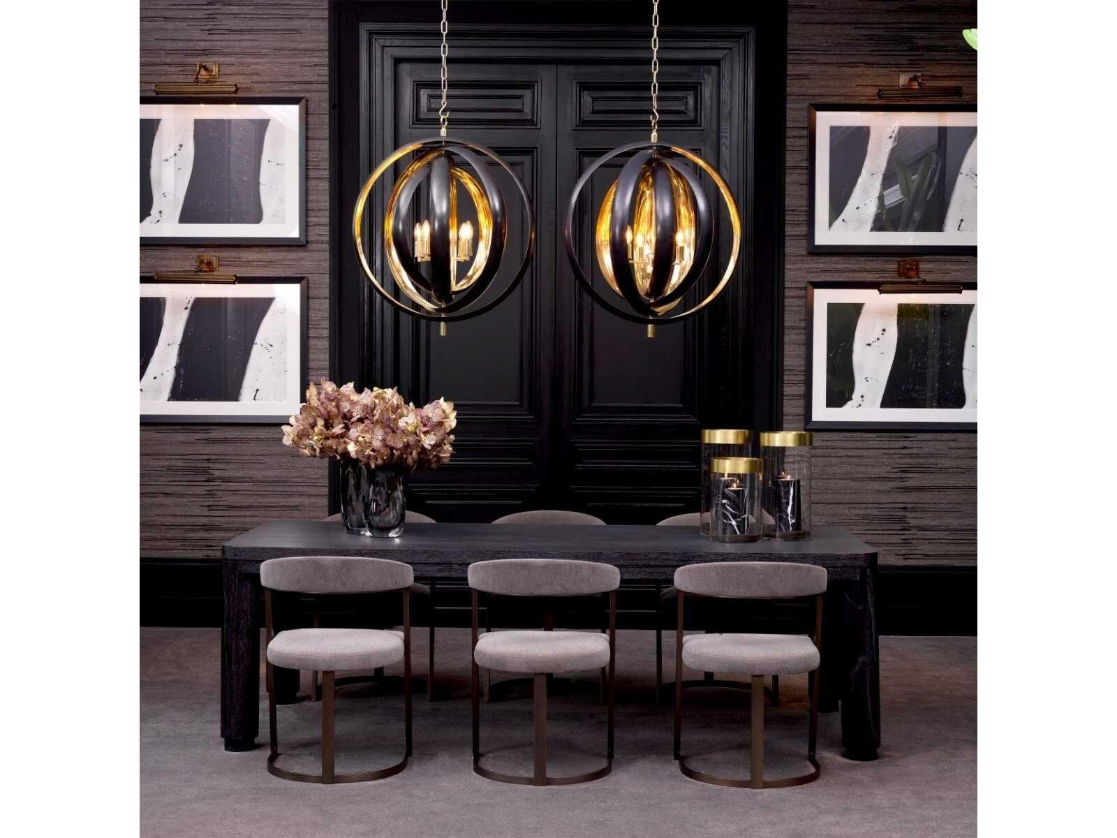 Eichholtz Atelier Oak Wood Dining Room Set