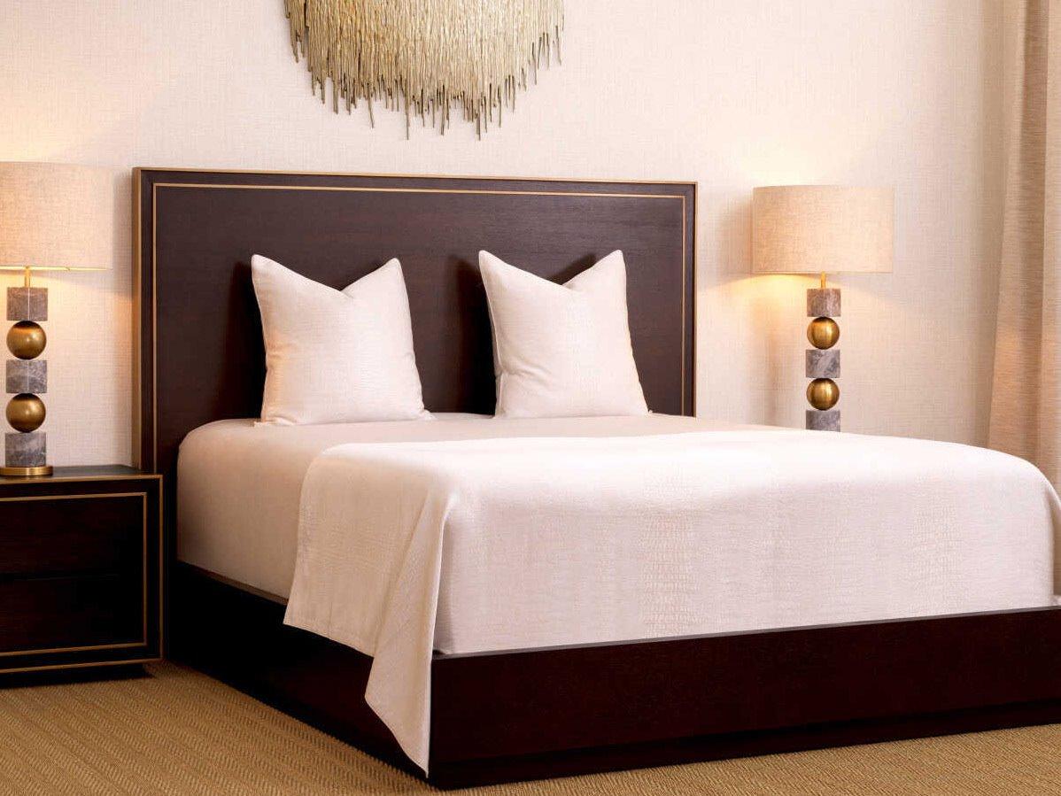 Eichholtz Camelot Brown Oak Wood Bedroom Set