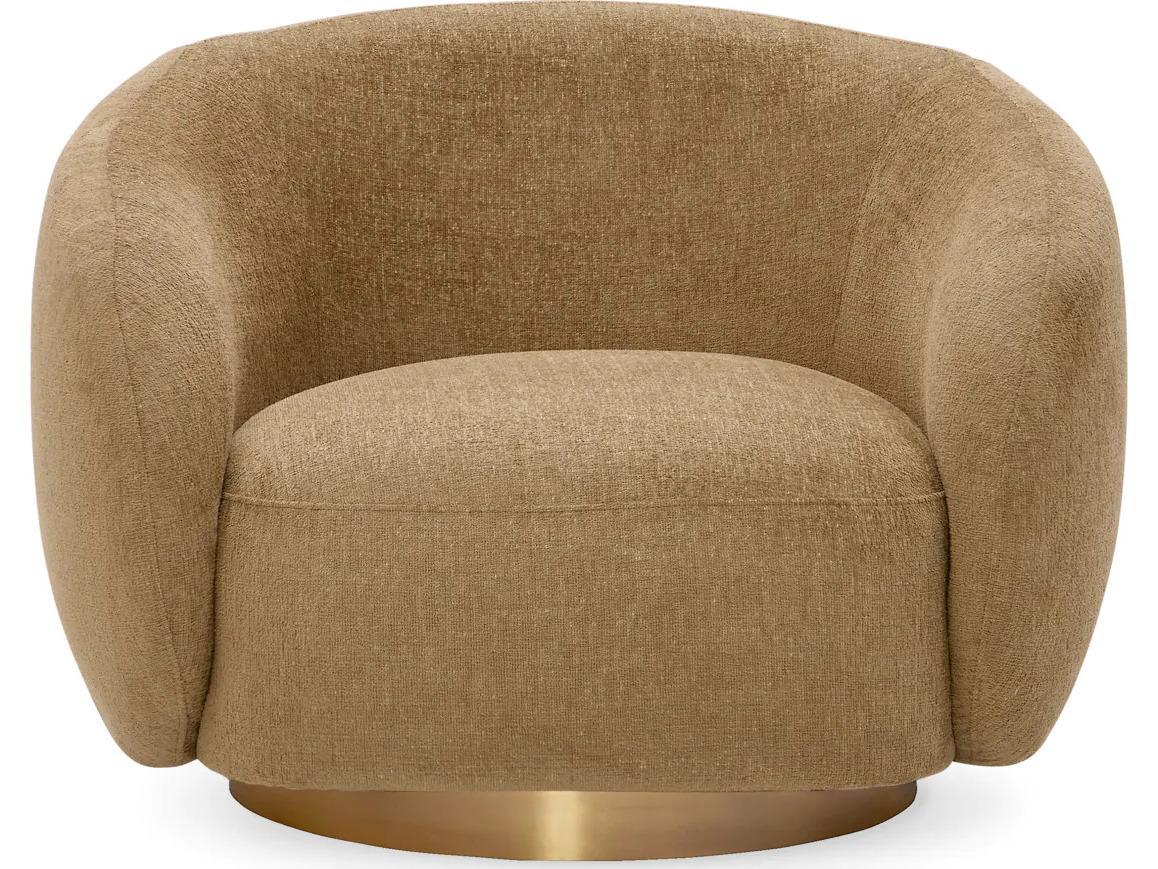 Eichholtz Brice Swivel Chair in Stratfort Honey