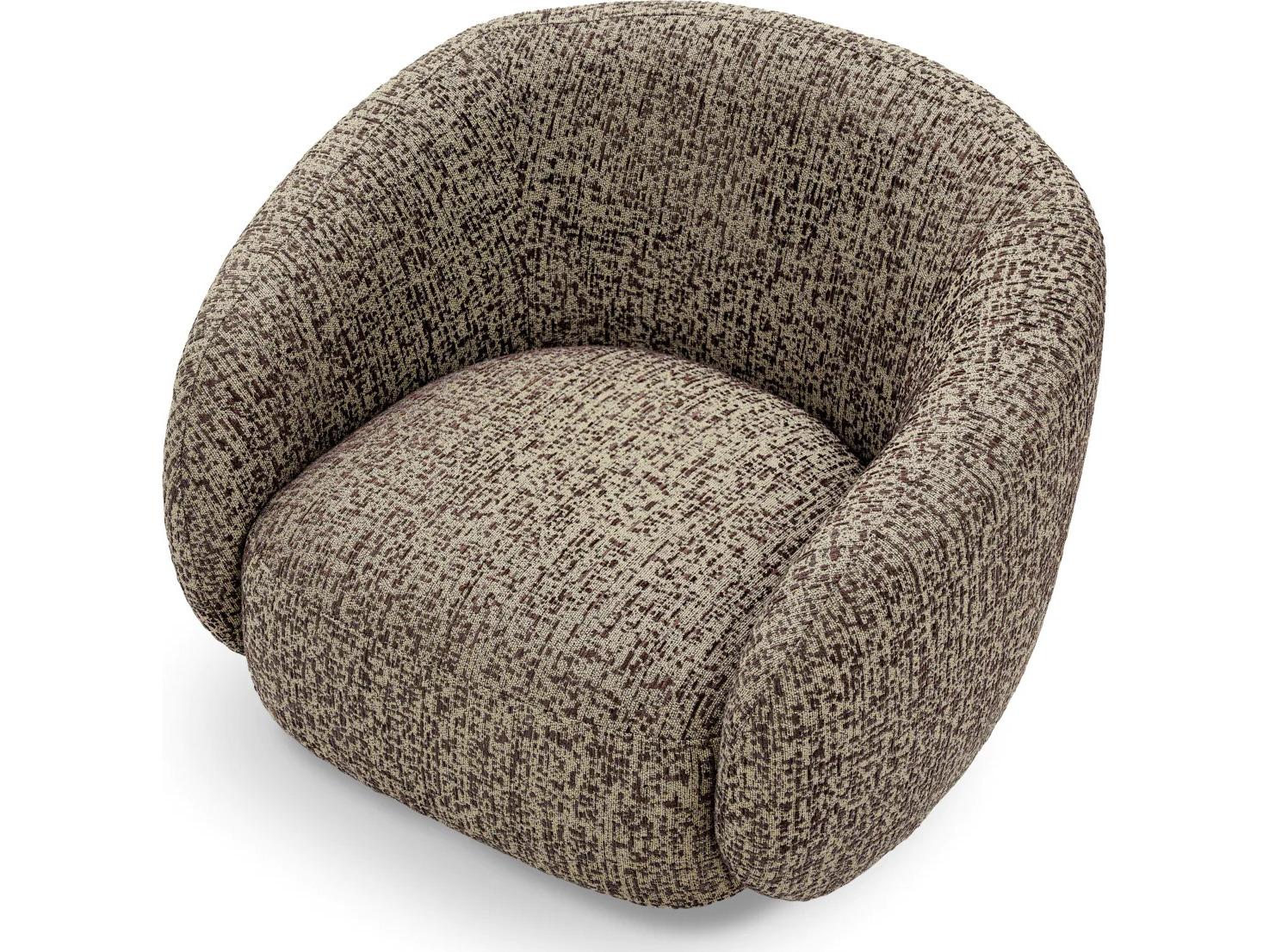 Eichholtz Brice Swivel Chair in Montclair Dark Brown