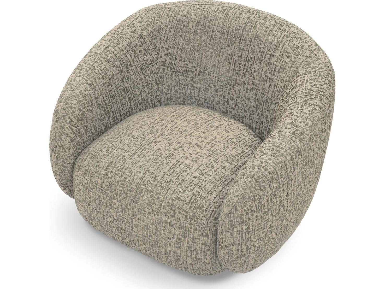 Eichholtz Brice Swivel Chair in Montclair Warm Grey