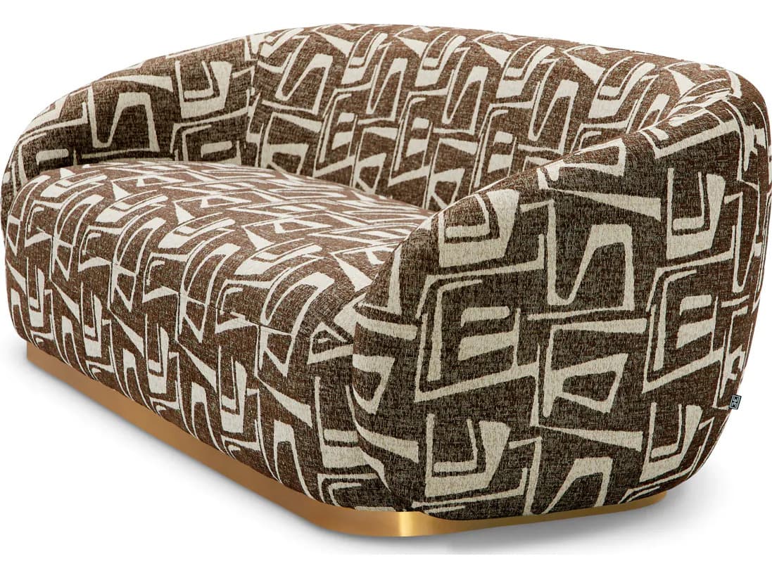 Eichholtz Brice Sofa in Davenport Dark Brown