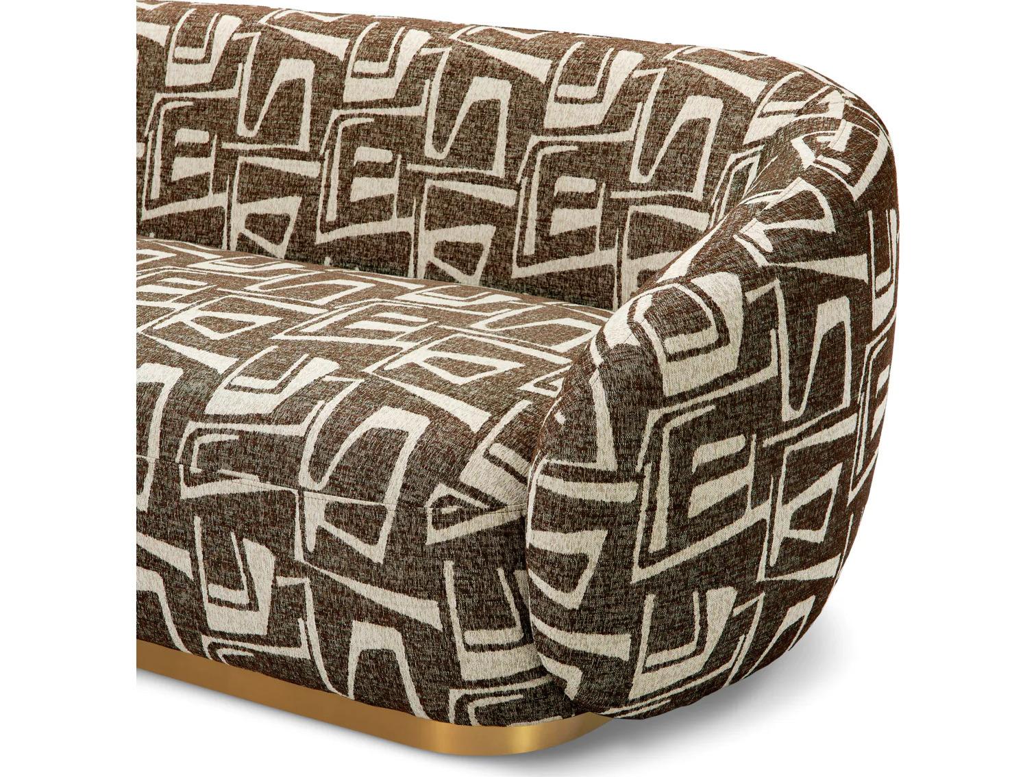 Eichholtz Brice Sofa in Davenport Dark Brown