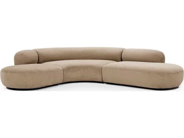 Eichholtz Bjorn Beige Upholstered Sectional Sofa