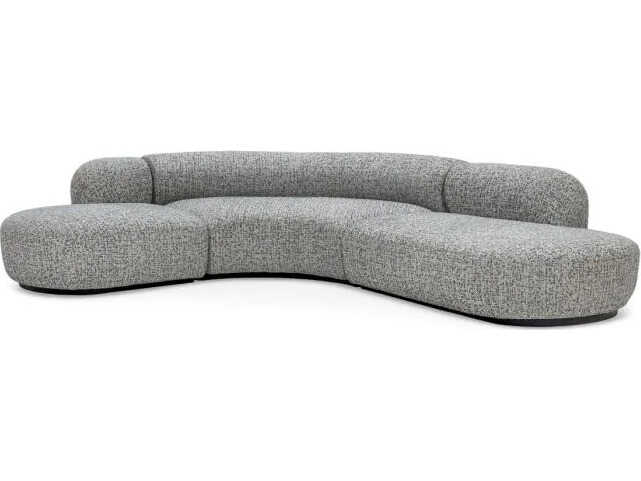 Eichholtz Bjorn Gray Upholstered Sectional Sofa