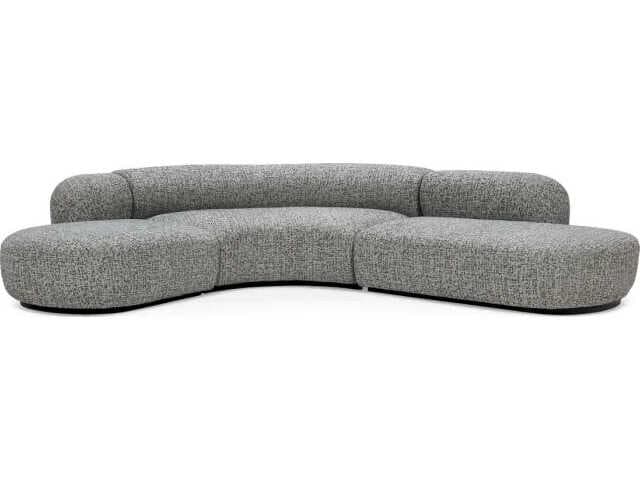 Eichholtz Bjorn Gray Upholstered Sectional Sofa