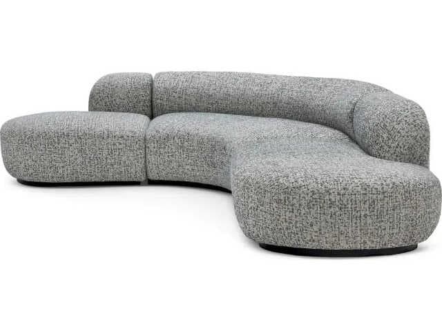 Eichholtz Bjorn Gray Upholstered Sectional Sofa