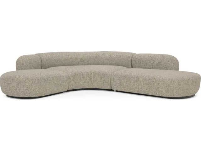 Eichholtz Bjorn Gray Upholstered Sectional Sofa