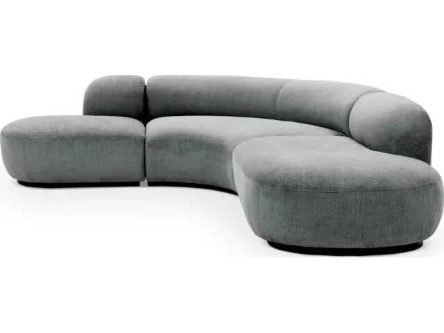 Eichholtz Bjorn Gray Upholstered Sectional Sofa