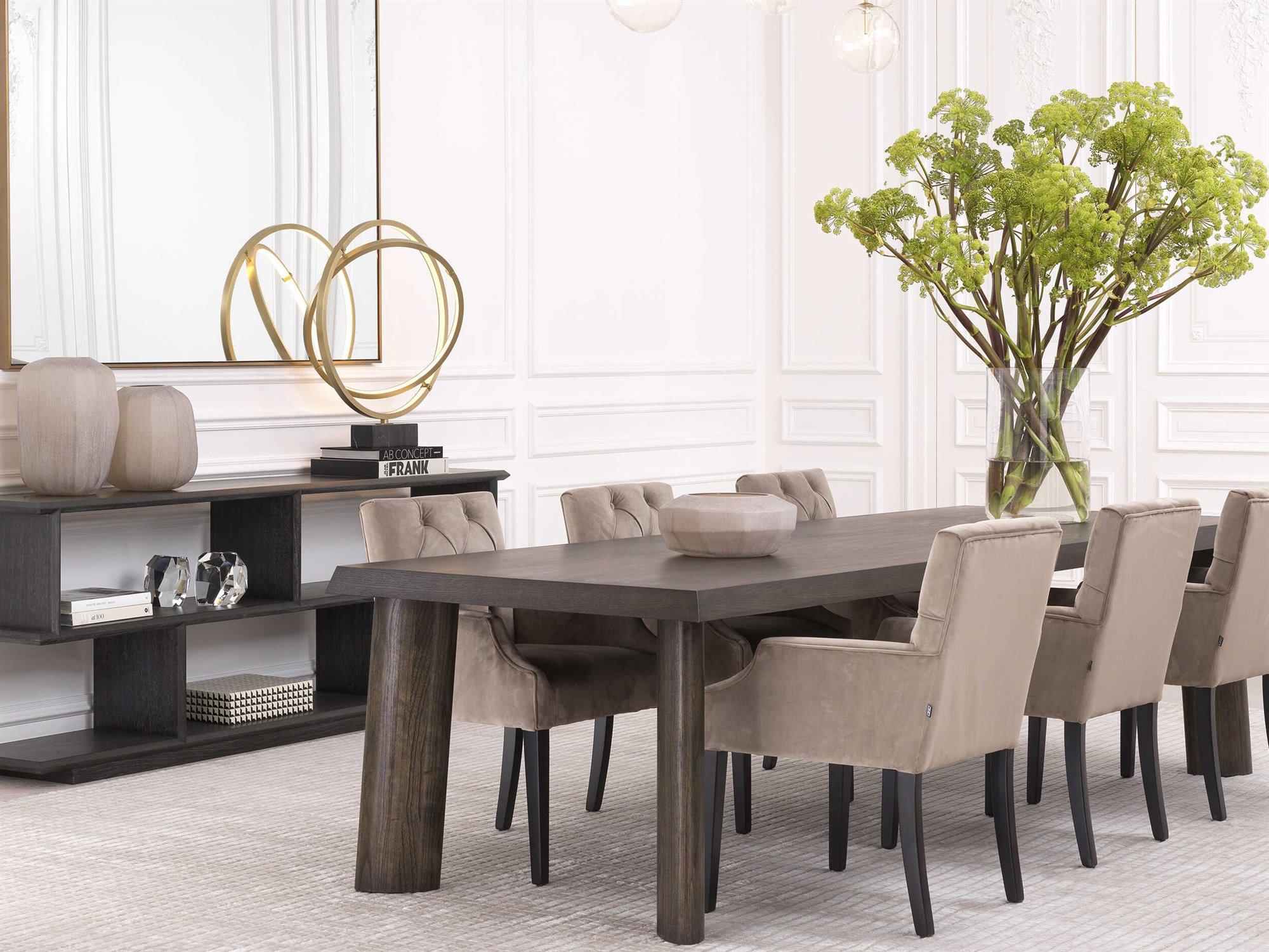 Eichholtz Dune Oak Wood Dining Room Set