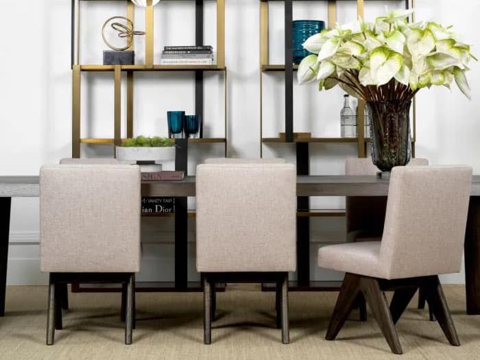 Eichholtz Erudit Oak Wood Dining Room Set