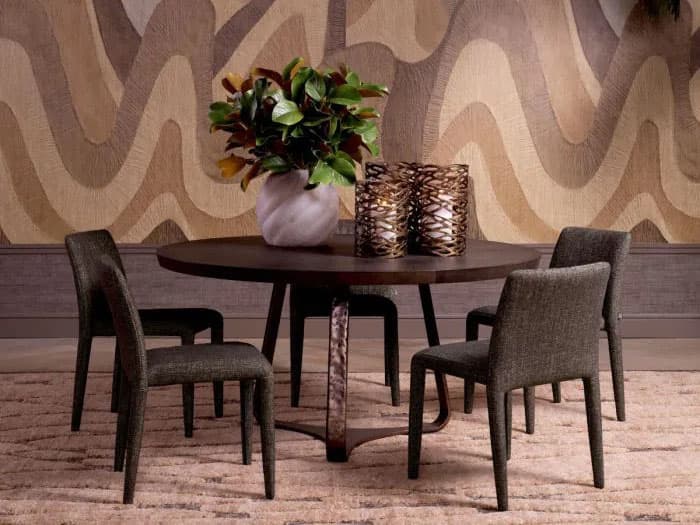 Eichholtz Leiza Oak Wood Dining Room Set