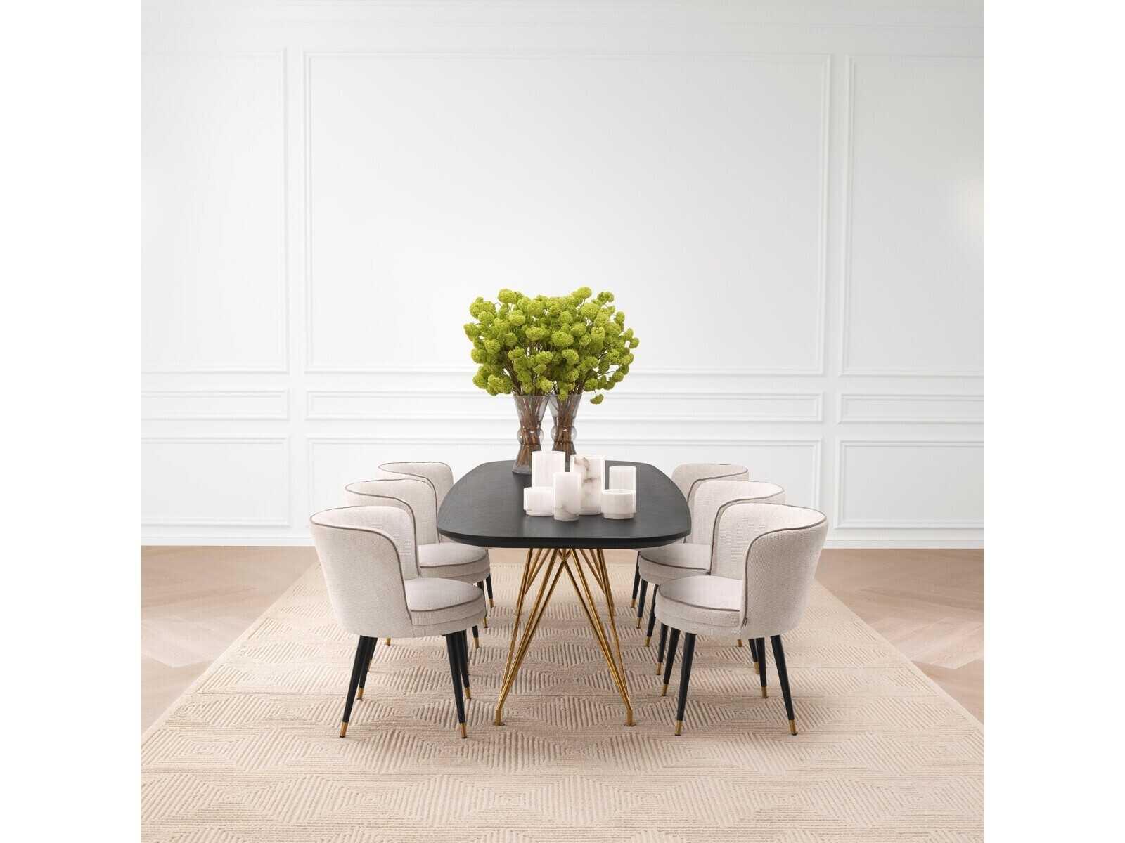 Eichholtz Levante Oak Wood Dining Room Set