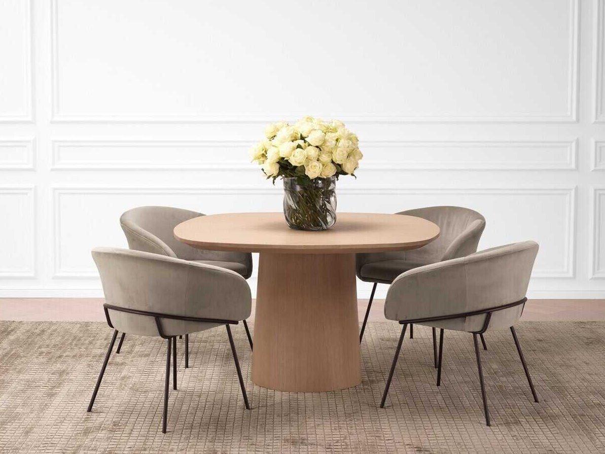 Eichholtz Motto Oak Wood Dining Room Set