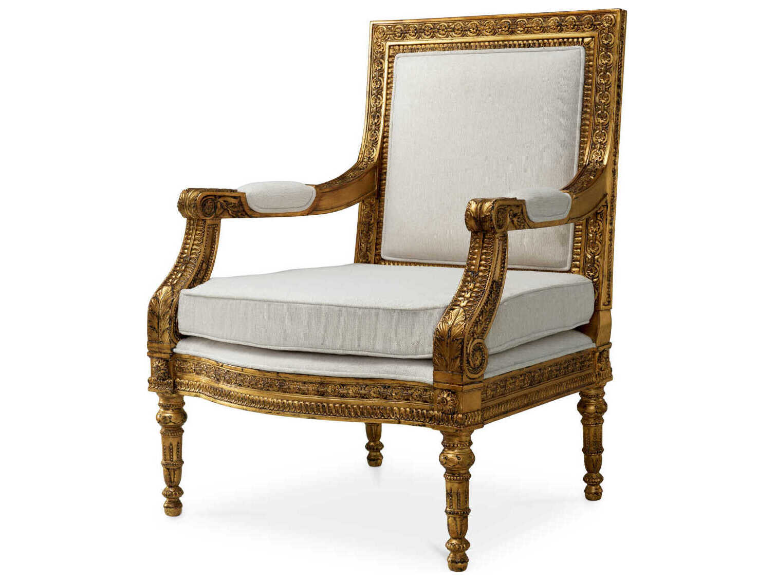 Eichholtz Louis Cream Accent Chair