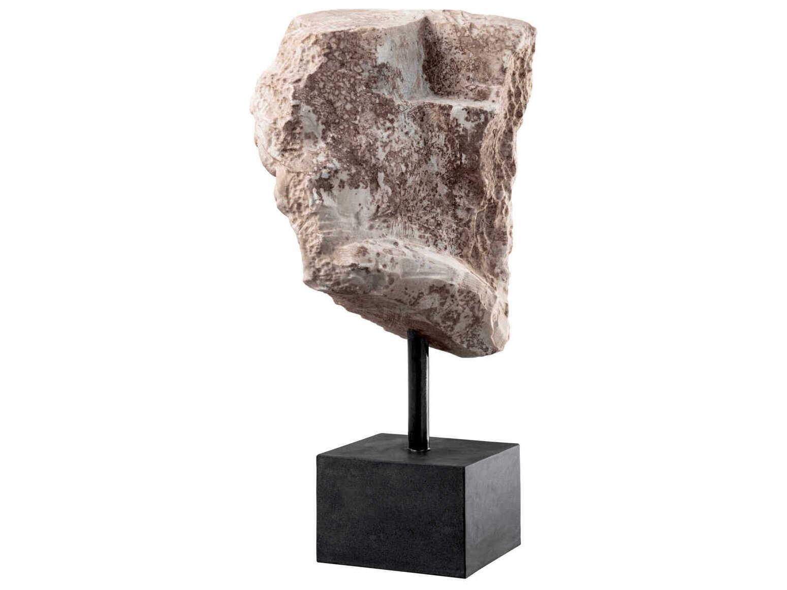 Eichholtz Statues Marble Black Metal Base Sculpture