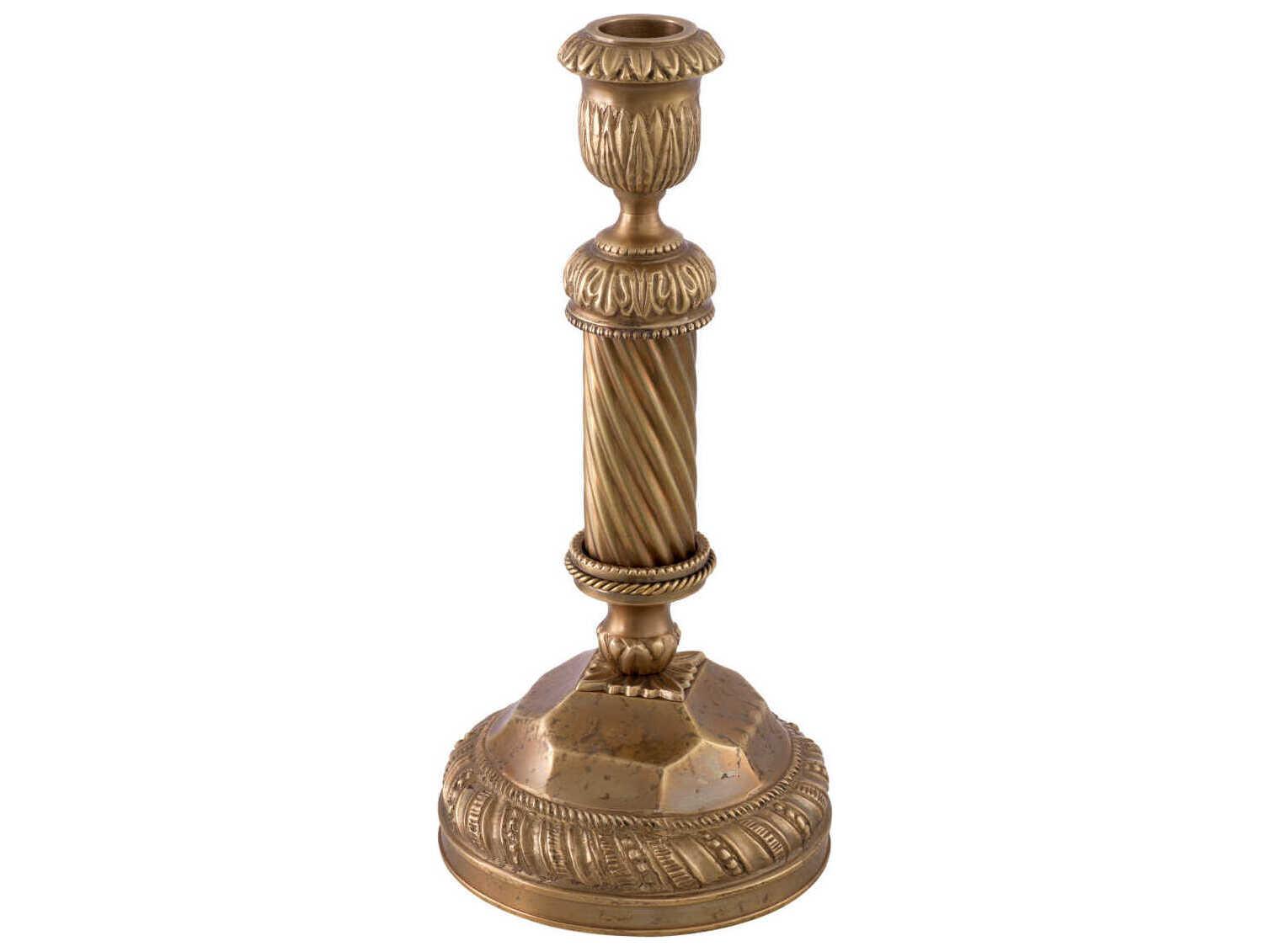 Eichholtz Candle Holders Vintage Brass Holder